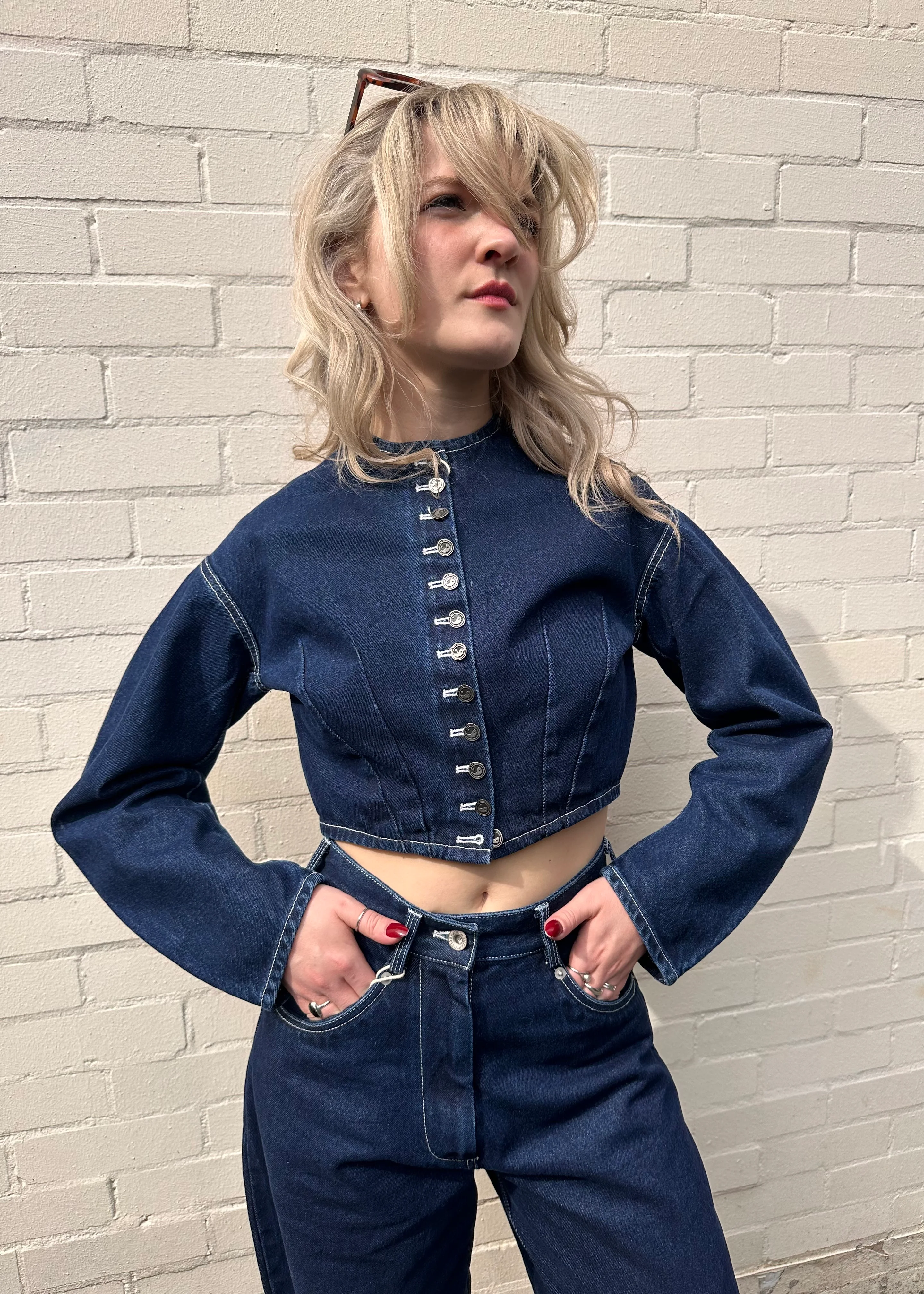 Bloomer Jacket | Indigo - Image 16