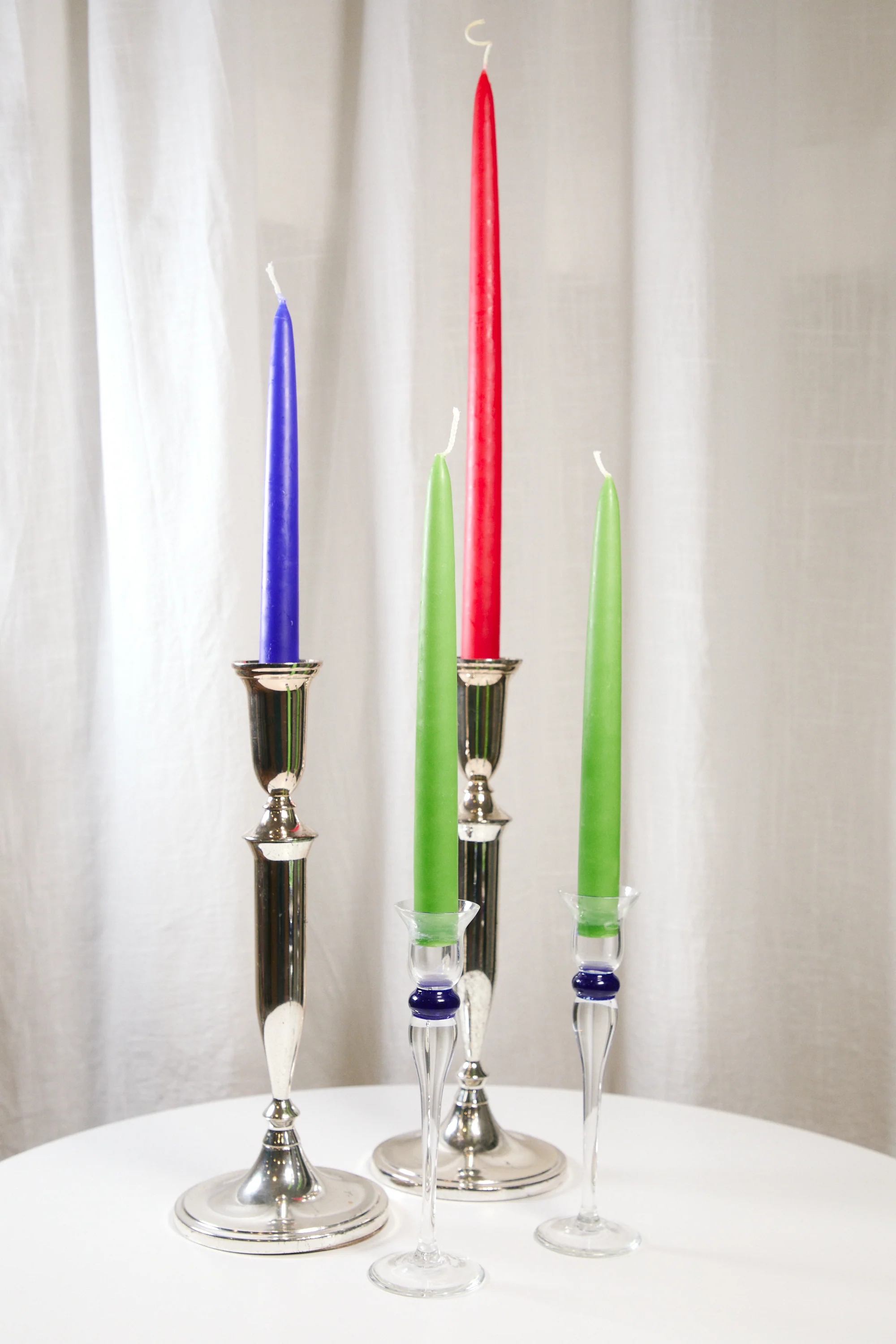 Spring Green Candles - Image 3