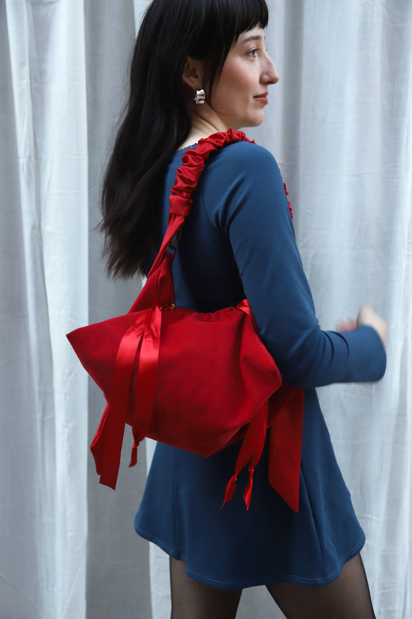 Brigitte Mini Dress | Midnight - Image 4