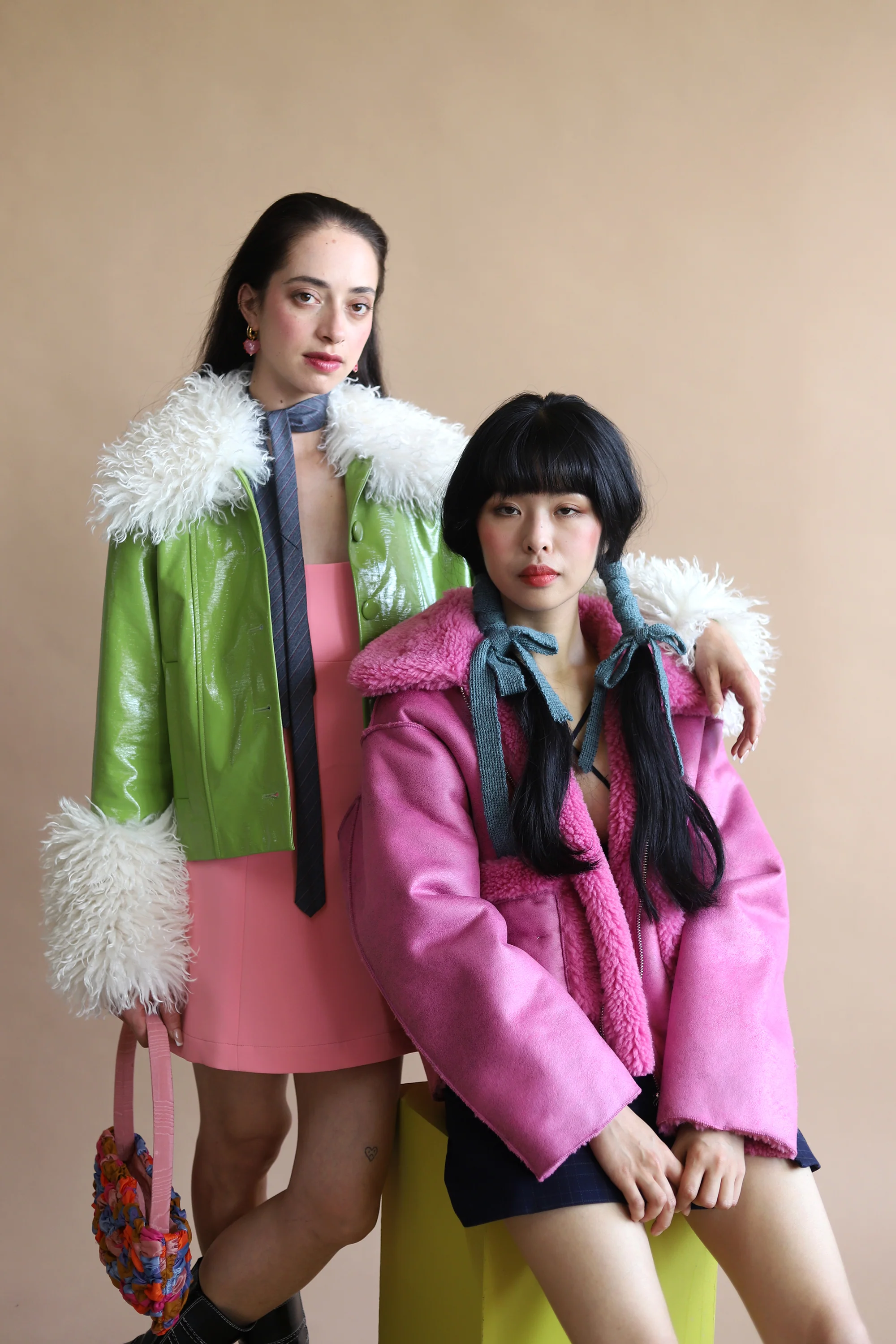 Bonnie Vinyl Jacket | Green - Image 3