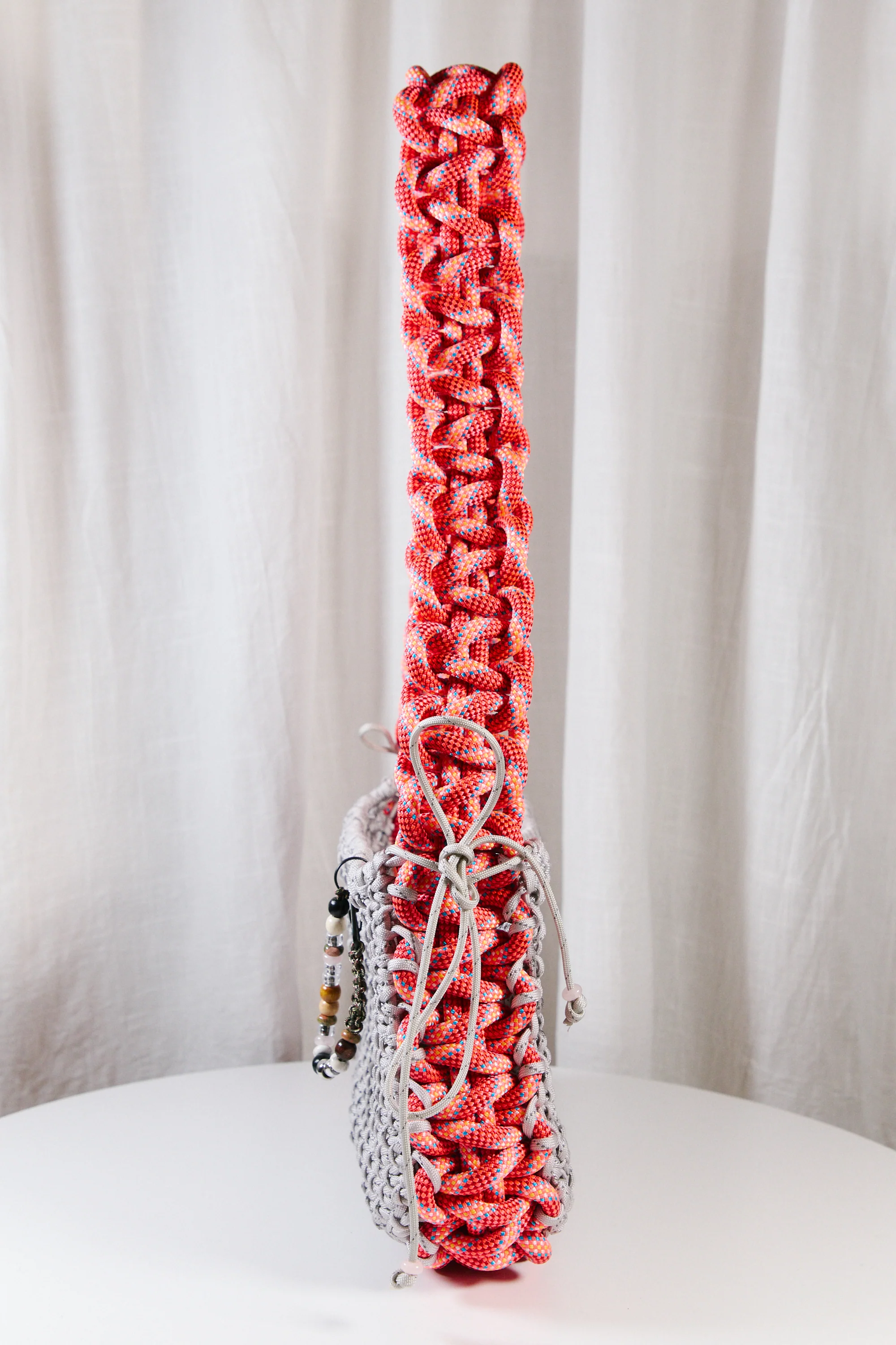 Friday Sling | Coral & Grey Reflective - Image 3