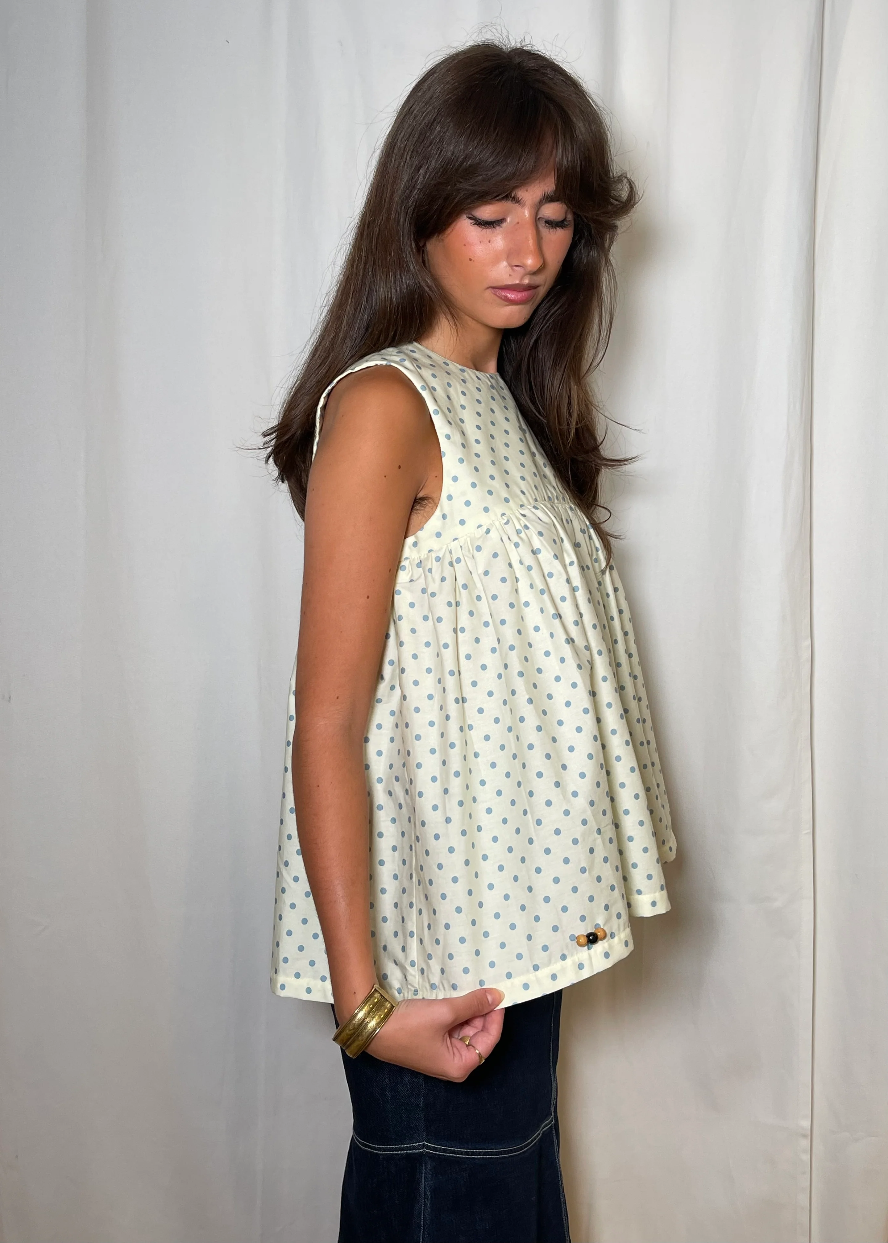 Thrills Top Yellow Dotty - Image 5